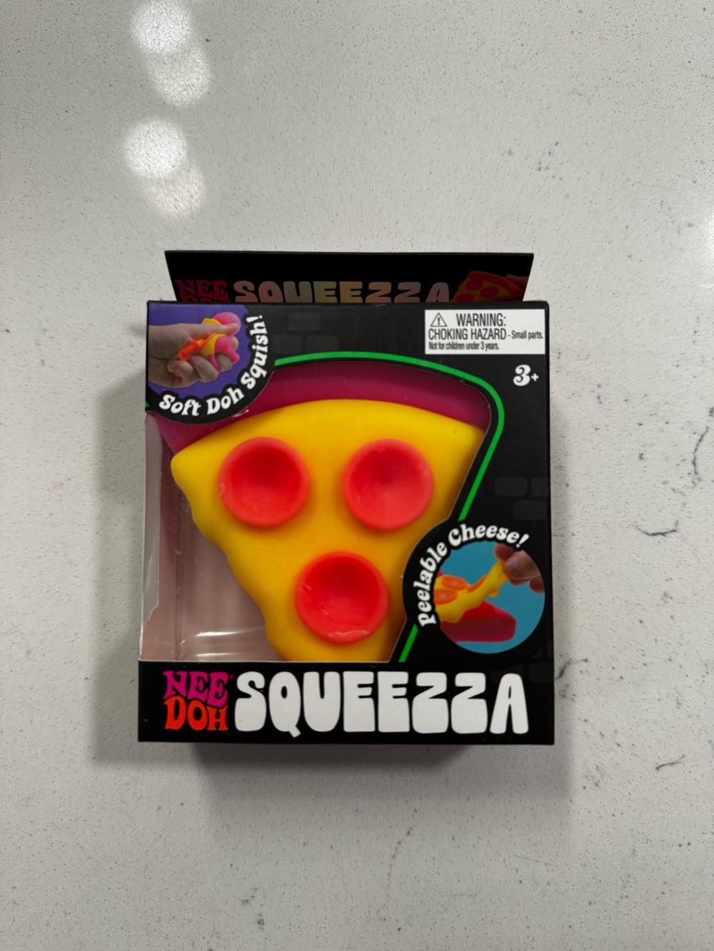 Needoh Squeezza Pizza PINK CRUST